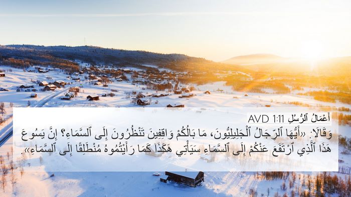 أَعْمَالُ ٱلرُّسُلِ 1:11 AVD Bible Verse Image
