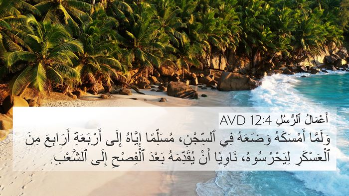 أَعْمَالُ ٱلرُّسُلِ 12:4 AVD Bible Verse Image