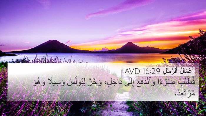 أَعْمَالُ ٱلرُّسُلِ 16:29 AVD Bible Verse Image