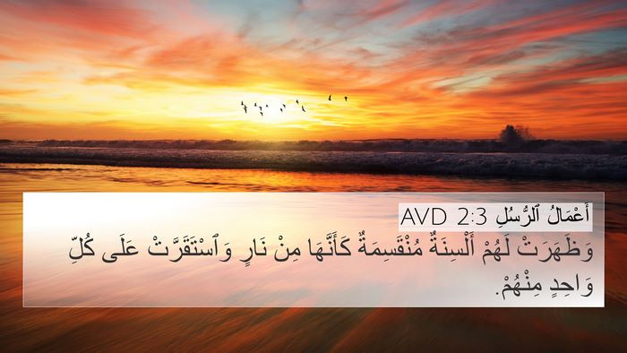 أَعْمَالُ ٱلرُّسُلِ 2:3 AVD Bible Verse Image