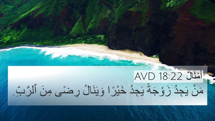 أَمْثَالٌ 18:22 AVD Bible Verse Image
