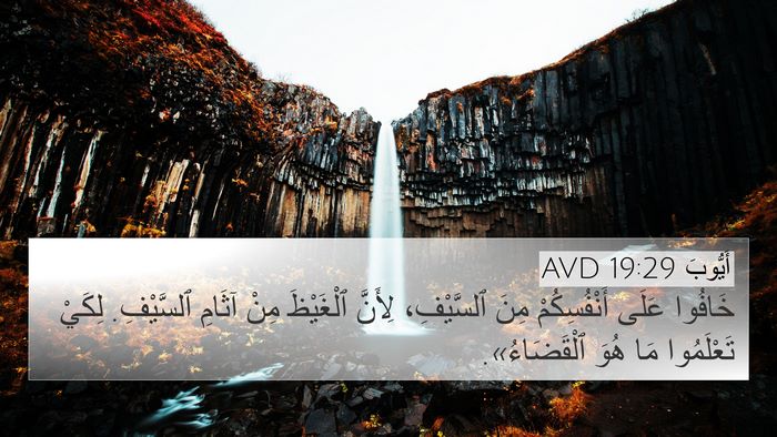 أَيُّوبَ 19:29 AVD Bible Verse Image