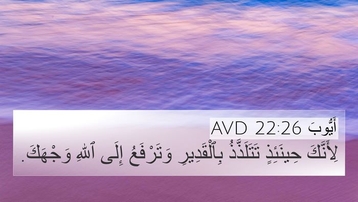 أَيُّوبَ 22:26 AVD Bible Verse Image