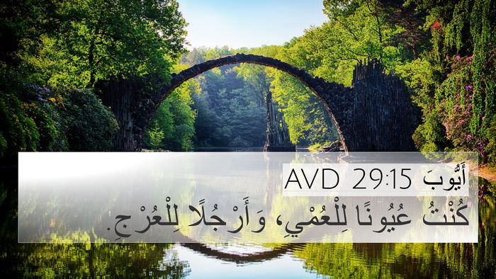 أَيُّوبَ 29:15 AVD Bible Verse Image