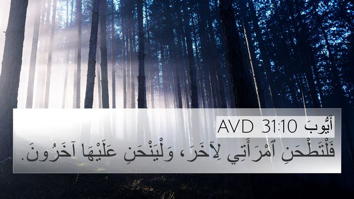 أَيُّوبَ 31:10 AVD Bible Verse Image