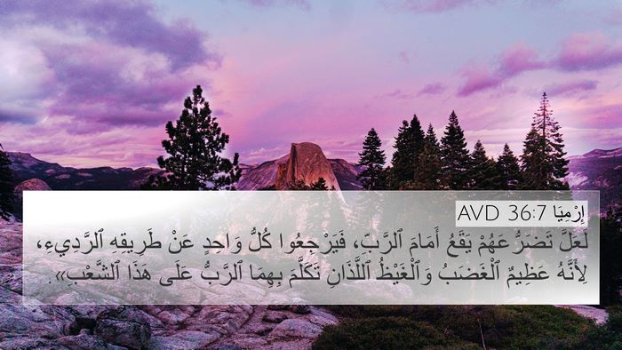 إِرْمِيَا 36:7 AVD Bible Verse Image