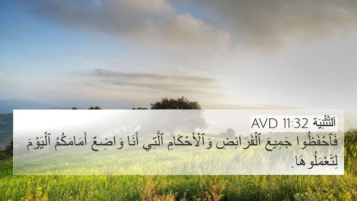 اَلتَّثْنِيَة 11:32 AVD 4K Wallpaper - فَٱحْفَظُوا جَمِيعَ - 4K Wallpaper Bible Verse