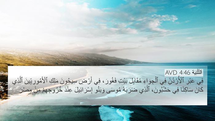 اَلتَّثْنِيَة 4:46 AVD Bible Verse Image