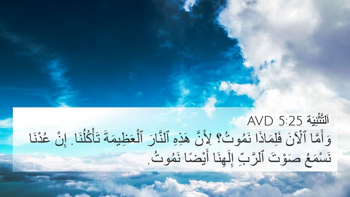 اَلتَّثْنِيَة 5:25 AVD Bible Verse Image