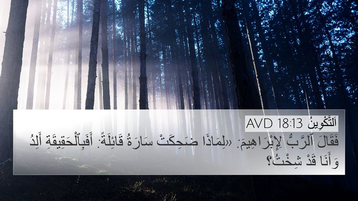 اَلتَّكْوِينُ 18:13 AVD Bible Verse Image