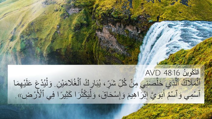 اَلتَّكْوِينُ 48:16 AVD Bible Verse Image