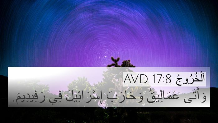 اَلْخُرُوجُ 17:8 AVD Bible Verse Image