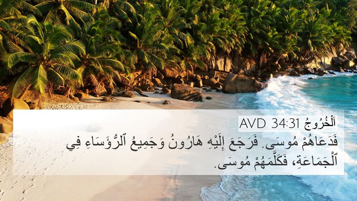 اَلْخُرُوجُ 34:31 AVD Bible Verse Image