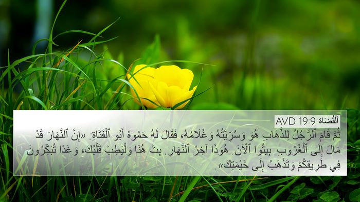اَلْقُضَاة 19:9 AVD Bible Verse Image