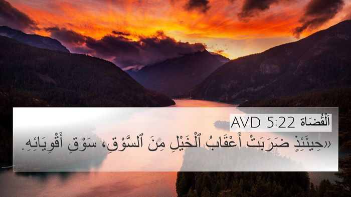 اَلْقُضَاة 5:22 AVD Bible Verse Image