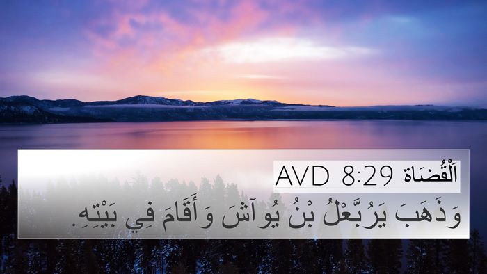 اَلْقُضَاة 8:29 AVD Bible Verse Image