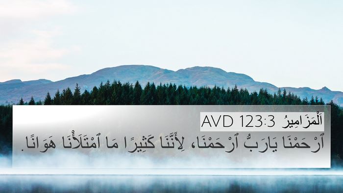 اَلْمَزَامِيرُ 123:3 AVD Bible Verse Image