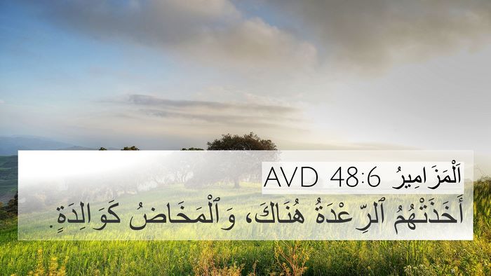 اَلْمَزَامِيرُ 48:6 AVD Bible Verse Image