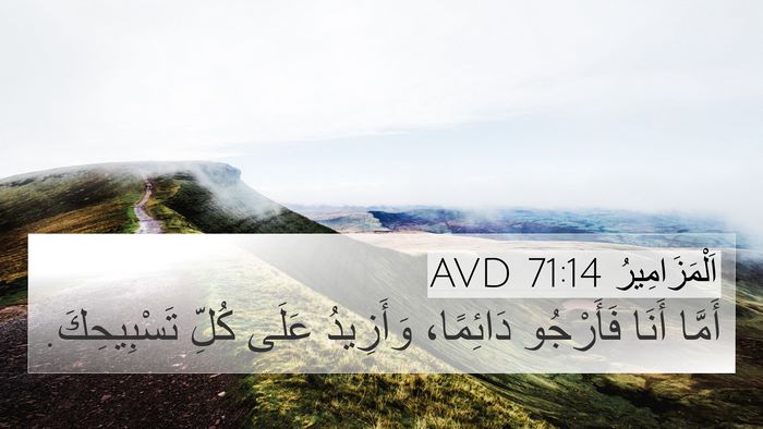 اَلْمَزَامِيرُ 71:14 AVD 4K Wallpaper - أَمَّا أَنَا فَأَرْجُو - 4K Wallpaper Bible Verse