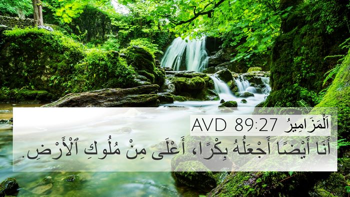 اَلْمَزَامِيرُ 89:27 AVD Bible Verse Image