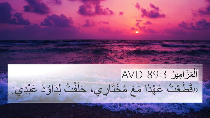 اَلْمَزَامِيرُ 89:3 AVD Bible Verse Image