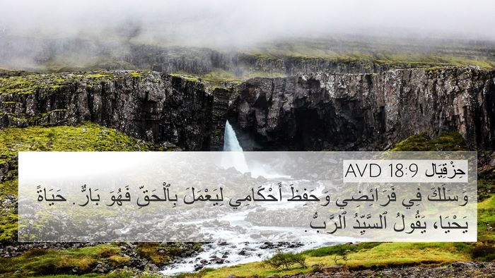 حِزْقِيَال 18:9 AVD Bible Verse Image