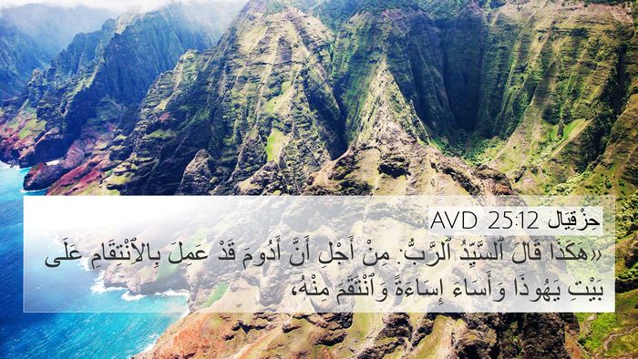 حِزْقِيَال 25:12 AVD Bible Verse Image
