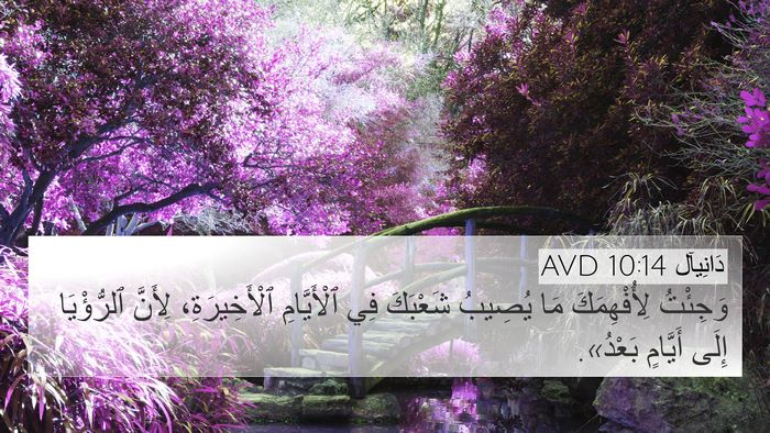 دَانِيآل 10:14 AVD Bible Verse Image