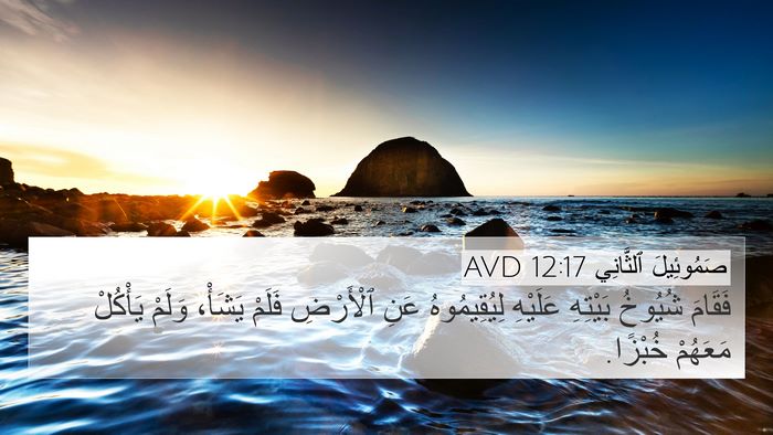 صَمُوئِيلَ ٱلثَّانِي 12:17 AVD Bible Verse Image