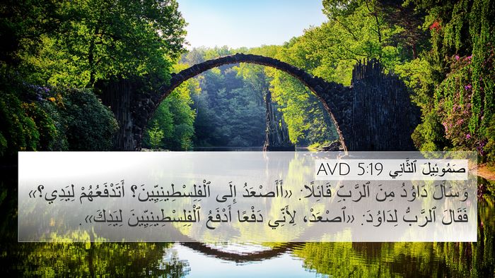 صَمُوئِيلَ ٱلثَّانِي 5:19 AVD Bible Verse Image