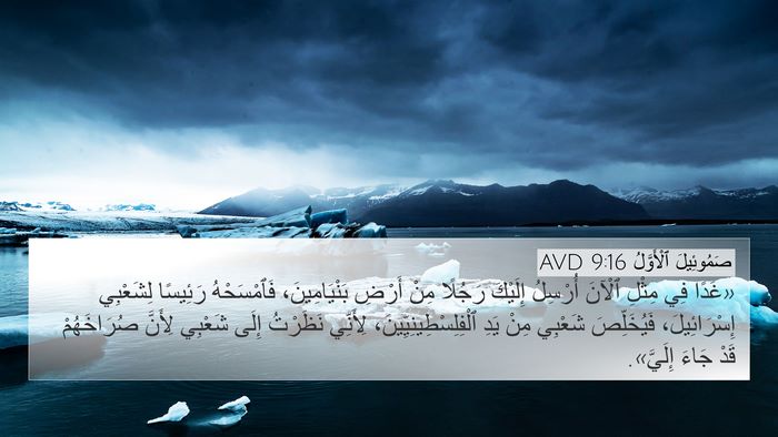 صَمُوئِيلَ ٱلْأَوَّلُ 9:16 AVD Bible Verse Image