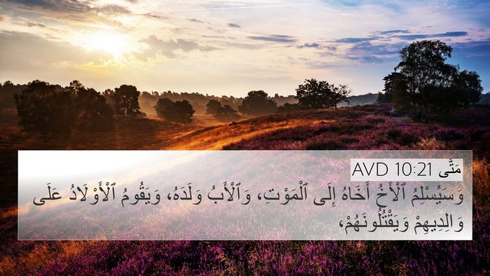 مَتَّى 10:21 AVD Bible Verse Image