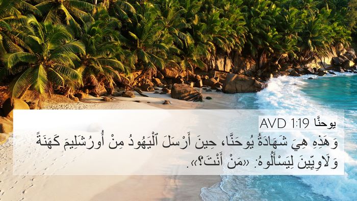 يوحنَّا 1:19 AVD Bible Verse Image