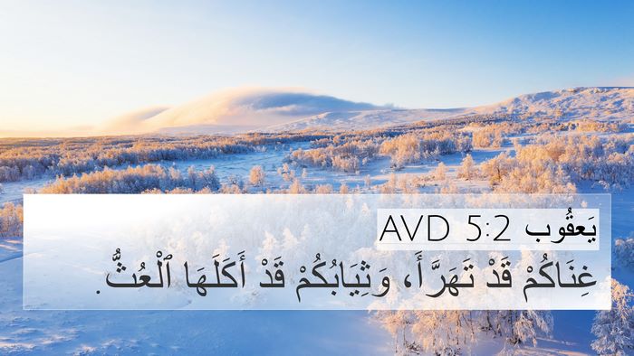 يَعقُوب 5:2 AVD Bible Verse Image
