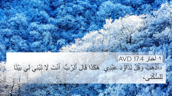 ١ أخبار 17:4 AVD Bible Verse Image