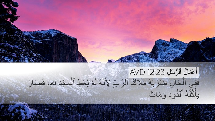 أَعْمَالُ ٱلرُّسُلِ 12:23 AVD Bible Verse Image