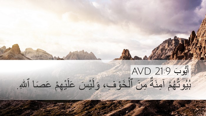 أَيُّوبَ 21:9 AVD Bible Verse Image