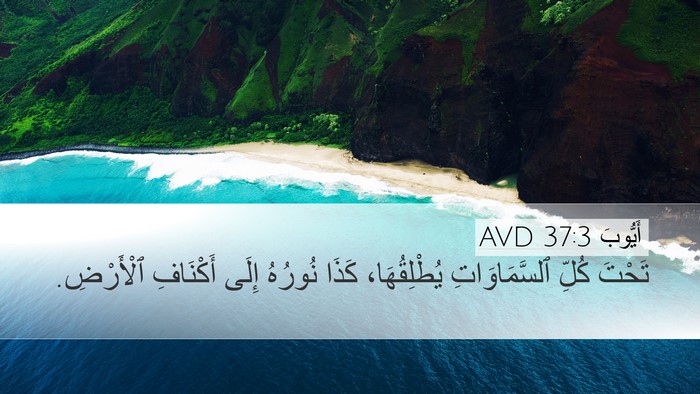 أَيُّوبَ 37:3 AVD Bible Verse Image