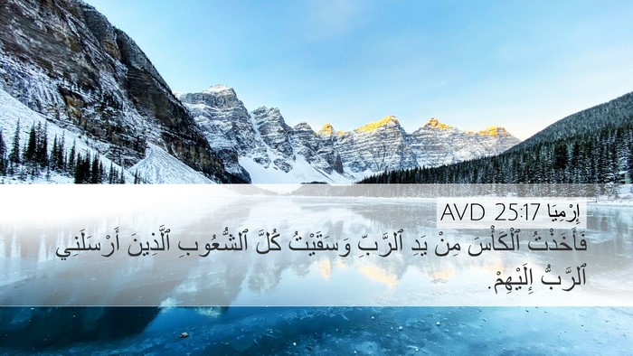 إِرْمِيَا 25:17 AVD Bible Verse Image