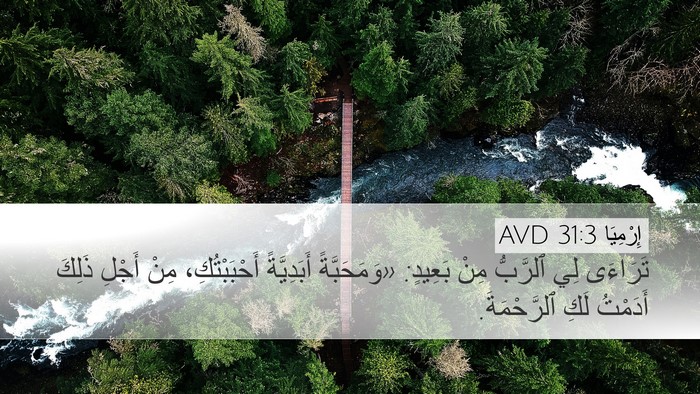 إِرْمِيَا 31:3 AVD Bible Verse Image