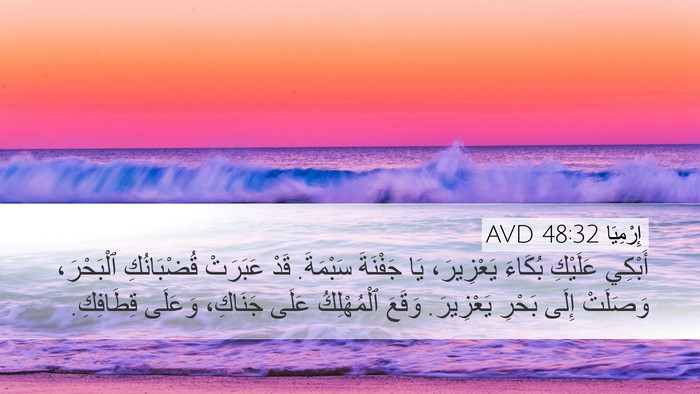 إِرْمِيَا 48:32 AVD Bible Verse Image