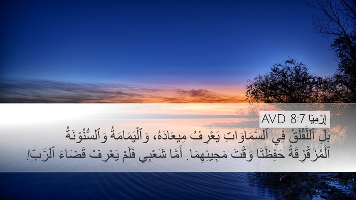 إِرْمِيَا 8:7 AVD Bible Verse Image