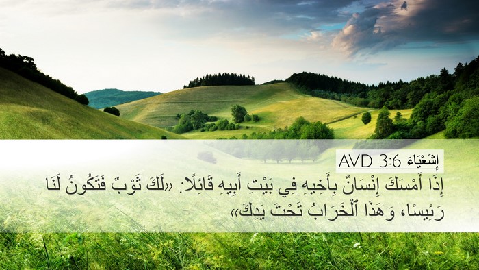 إِشَعْيَاءَ 3:6 AVD Bible Verse Image