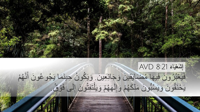 إِشَعْيَاءَ 8:21 AVD Bible Verse Image