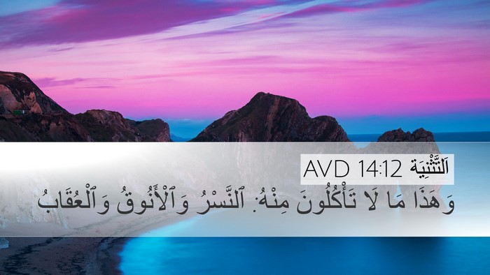 اَلتَّثْنِيَة 14:12 AVD Bible Verse Image