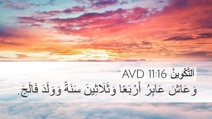 اَلتَّكْوِينُ 11:16 AVD Bible Verse Image