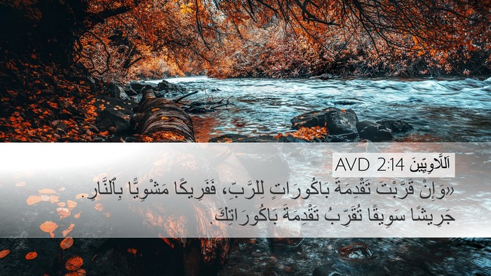 اَللَّاوِيِّينَ 2:14 AVD Bible Verse Image