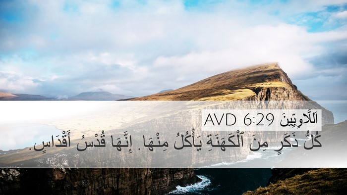 اَللَّاوِيِّينَ 6:29 AVD Bible Verse Image