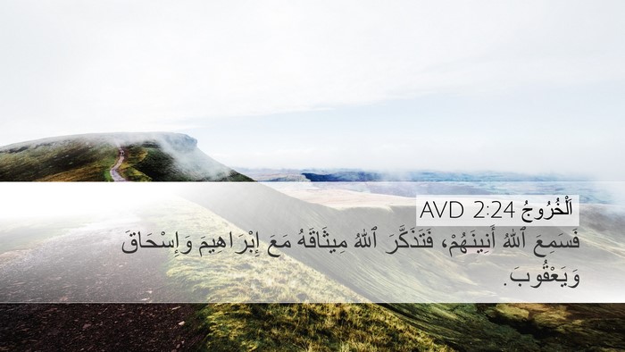 اَلْخُرُوجُ 2:24 AVD Bible Verse Image