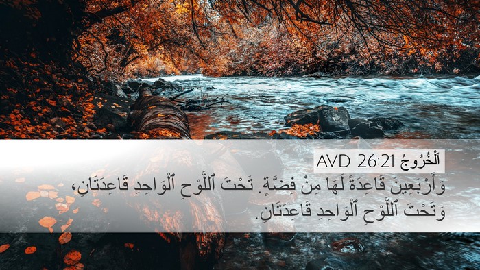 اَلْخُرُوجُ 26:21 AVD Bible Verse Image